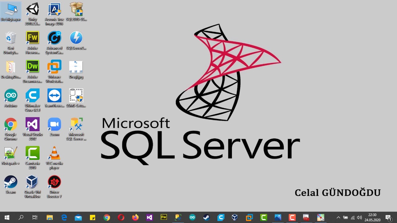 SQL Server 2019 Sunucuya bağlantı #Ders3
