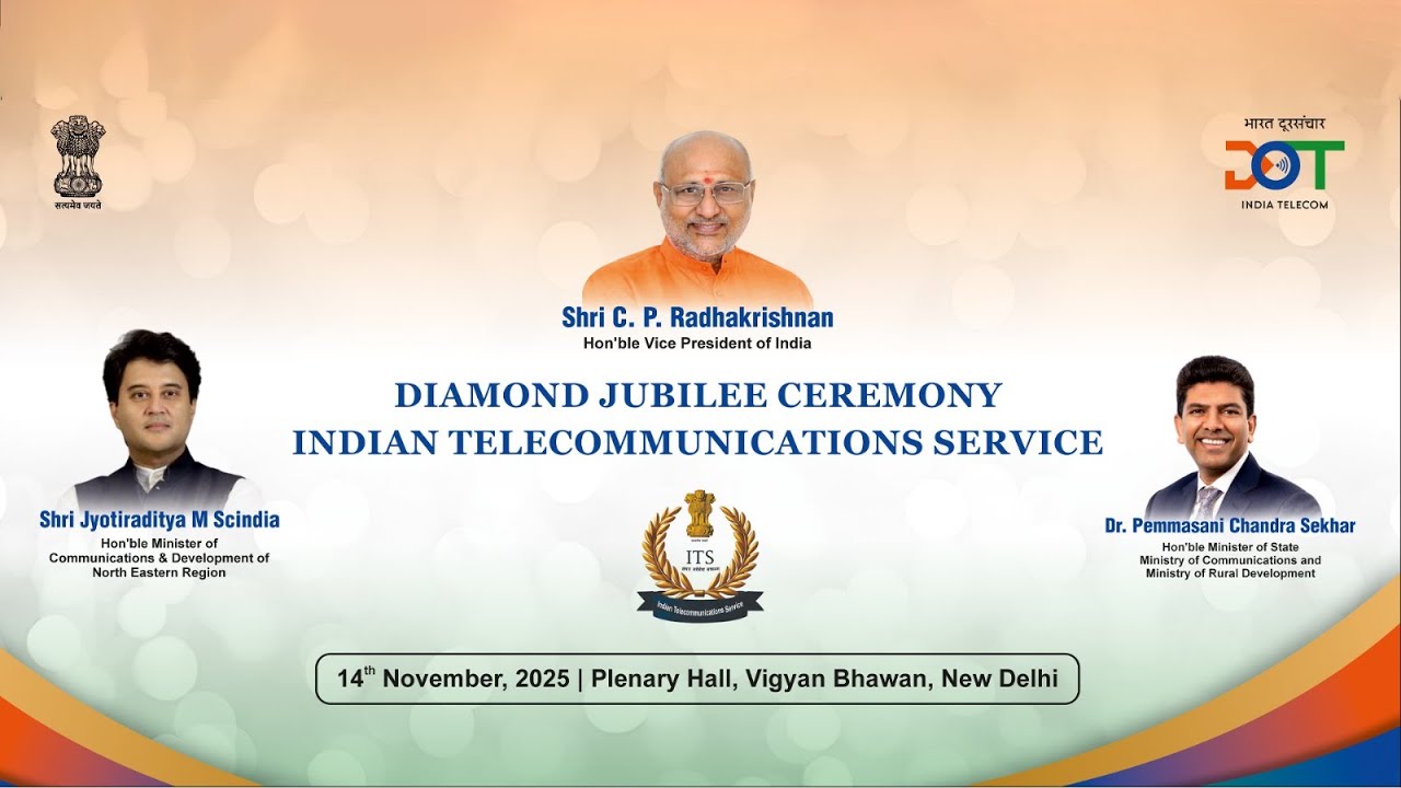 Celebrating 60 Glorious Years of ITS | Watch the Diamond Jubilee LIVE from Vigyan Bhawan