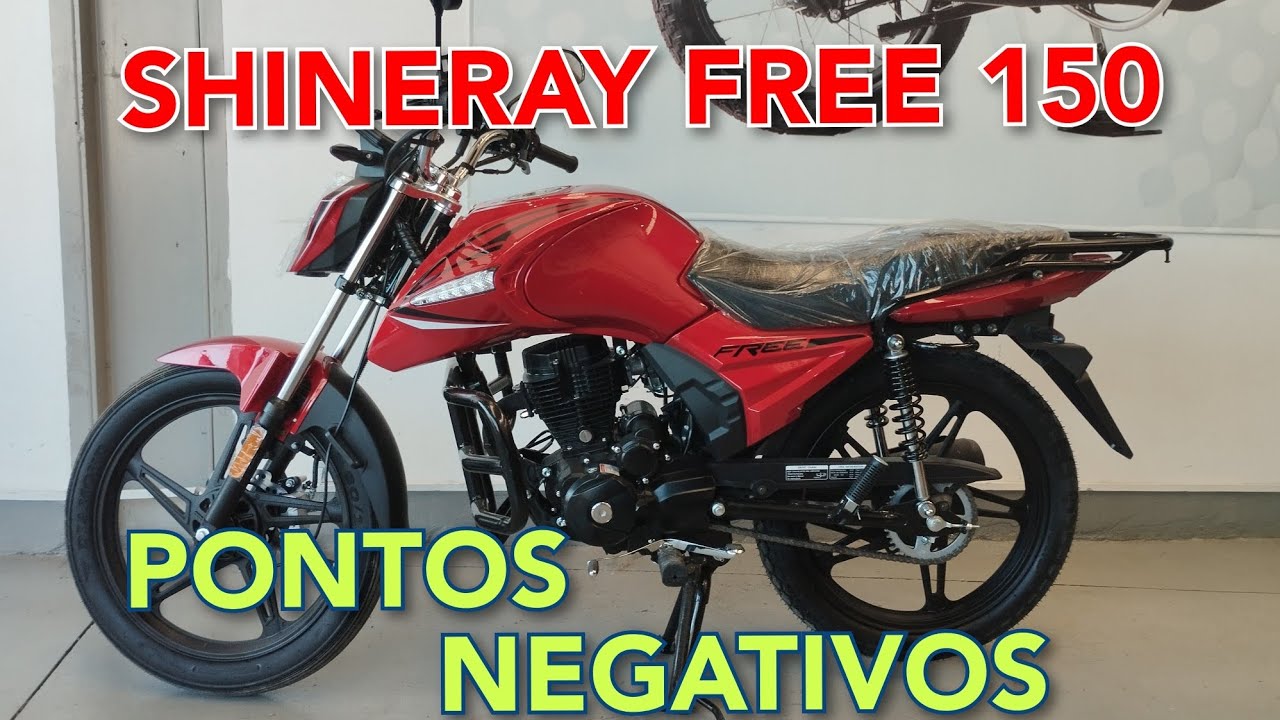 Shineray FREE 150 EFI , pontos Negativos #shineray #shinerayfree150
