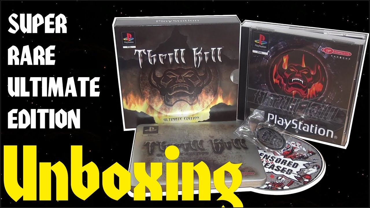Thrill Kill Ultimate Edition (PS1) - Unboxing
