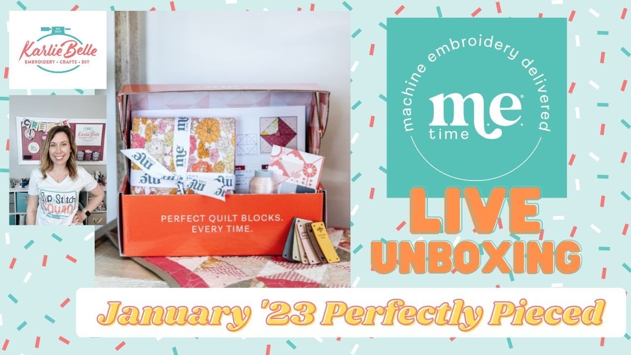 LIVE Perfectly Pieced January 2023 Unboxing