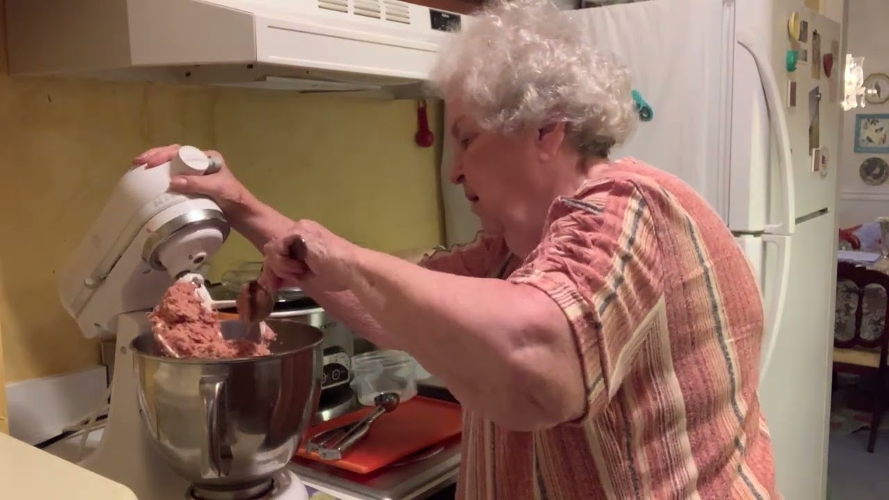 #51.  MAKING SAUSAGE BALLS