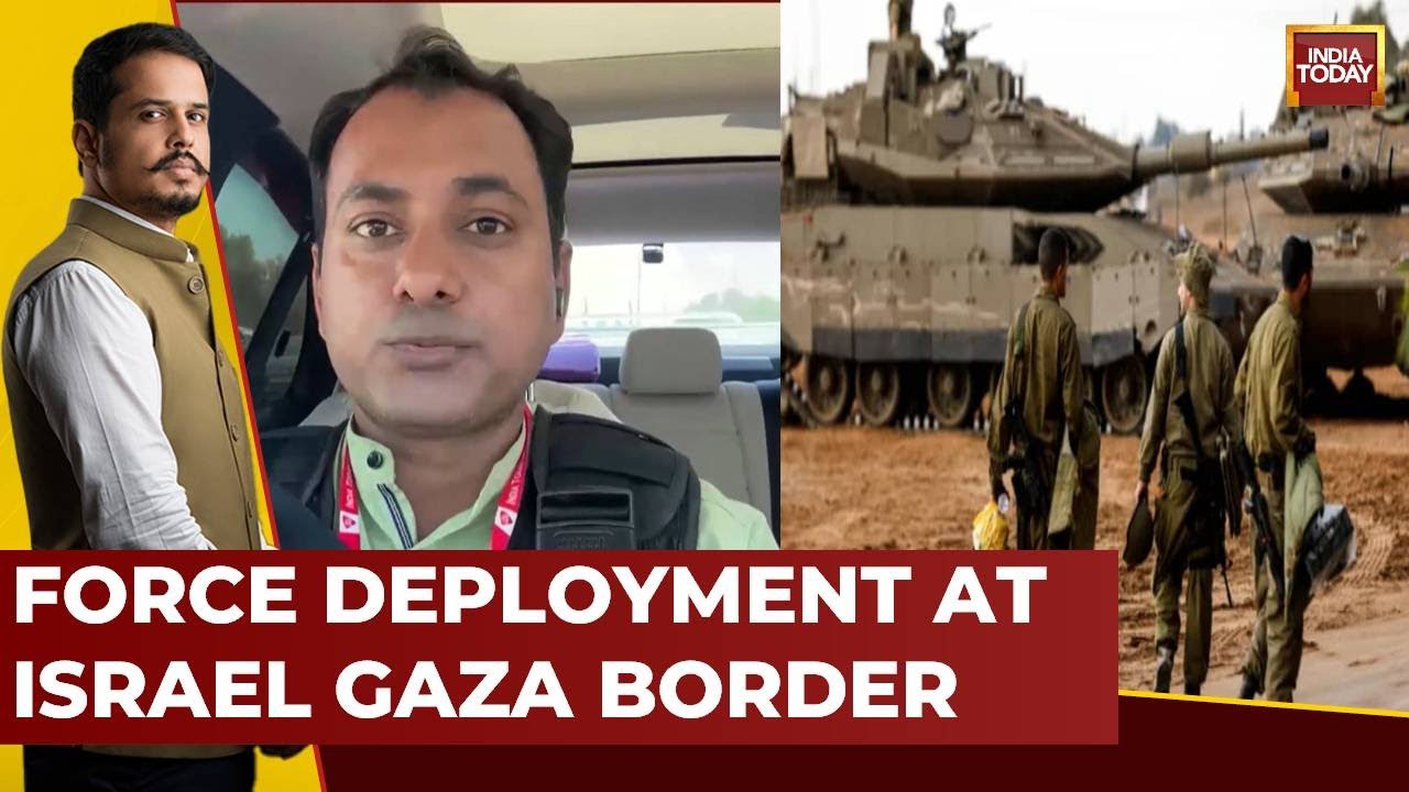 Massive Deployment Of Israeli Forces At Gaza Border, Preparations Underway : Ground Report