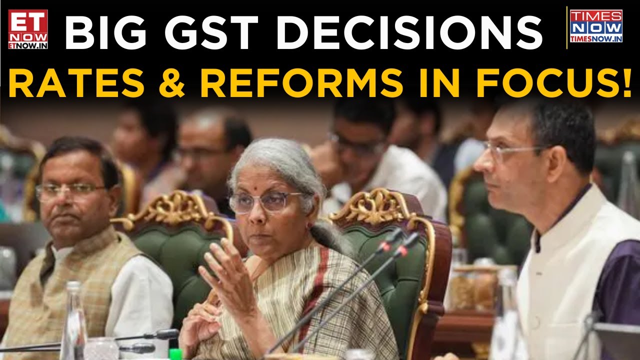 GST Council Meet Today,  Key Decisions on Rates & Reforms Expected, FM to Lead Crucial Meeting!