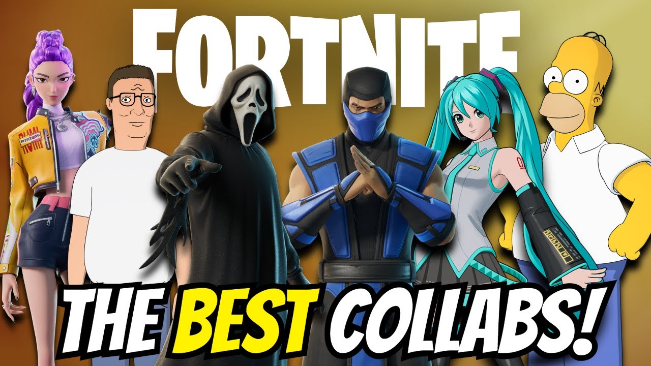 Лучшие коллаборации в Fortnite 2025 года!