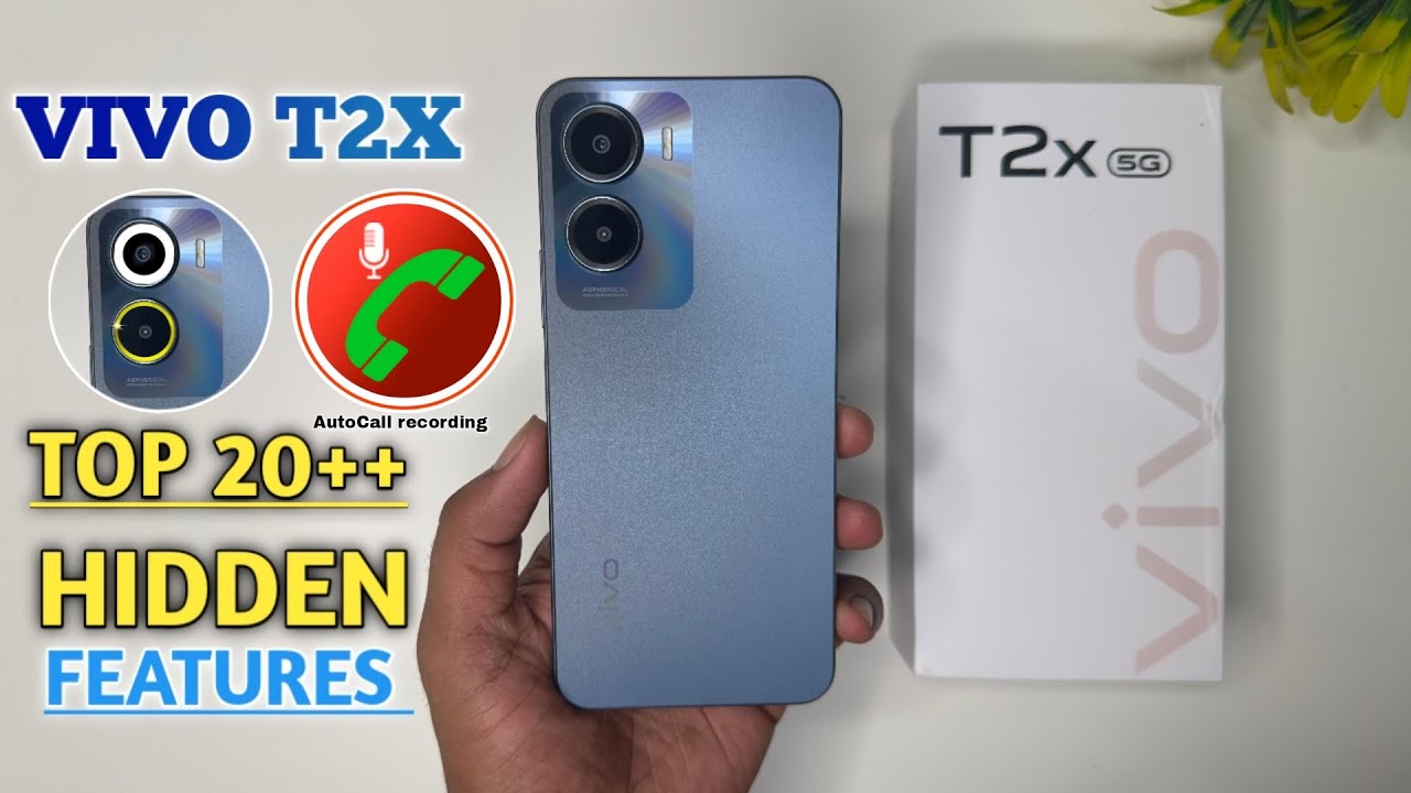 Vivo T2x 5G Top 20+++ Hidden Features || Vivo T2x Tips & Tricks | Vivo T2x