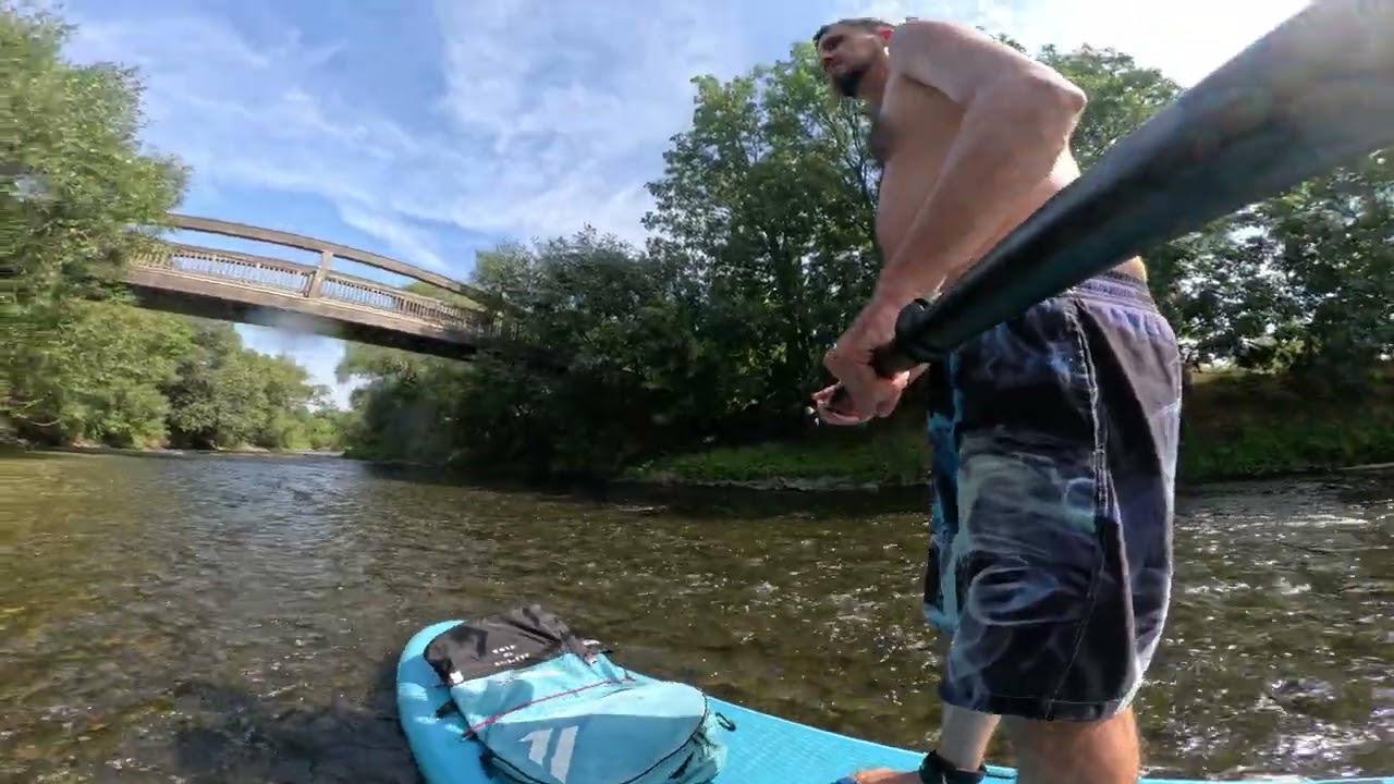 SUP Zeitz - Pegau Maibach bei Bornitz