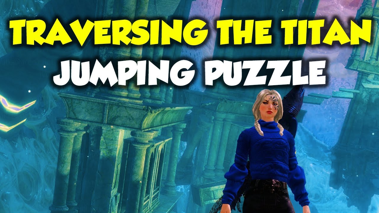 Guild Wars 2 JUMPING PUZZLE Traversing the Titan