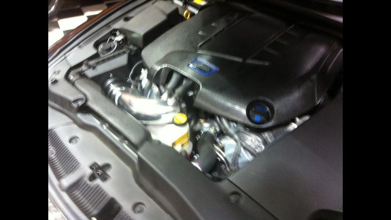 Takeda Cold Air Intake installed - 2011 Lexus ISF