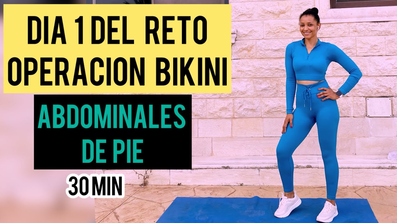 ABDOMEN PLANO EN 10 DIAS| Reducir Cintura y Aplanar Abdomen de Pie / Cardio Abs
