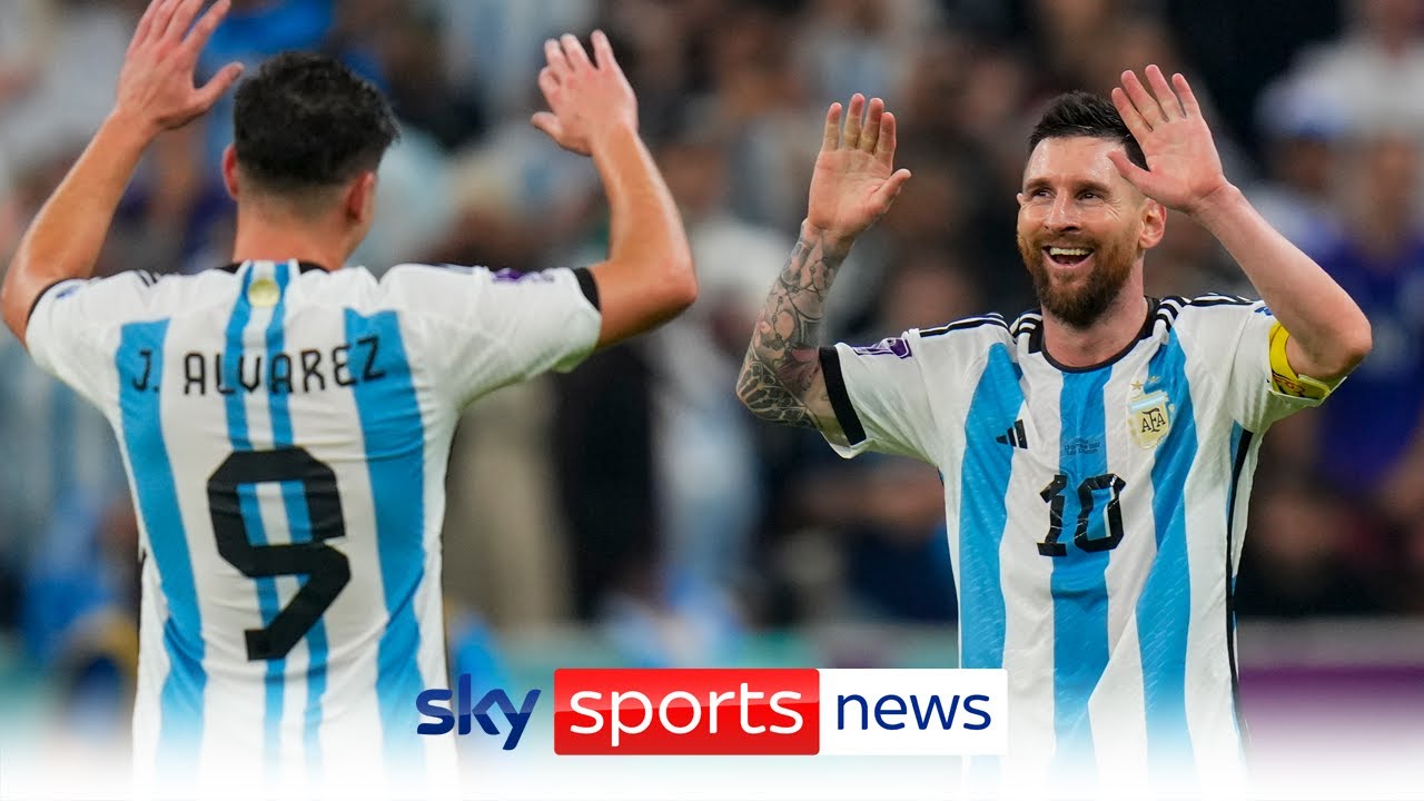 Argentina beat Croatia 3-0 to reach World Cup final