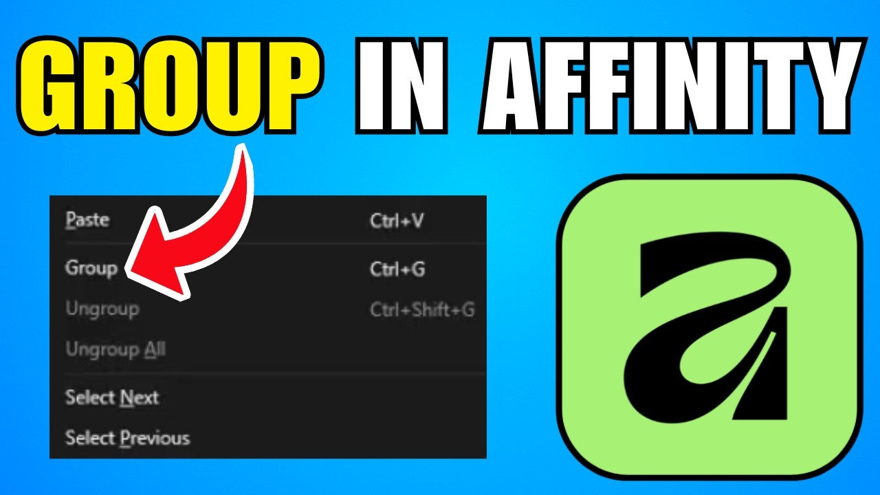 How To Group In Affinity Designer (2026) (Best Method)