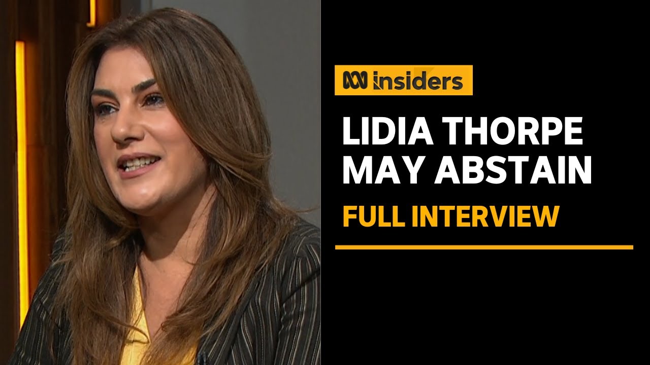 Lidia Thorpe launches racism complaint against Greens, may abstain from Voice vote | ABC News