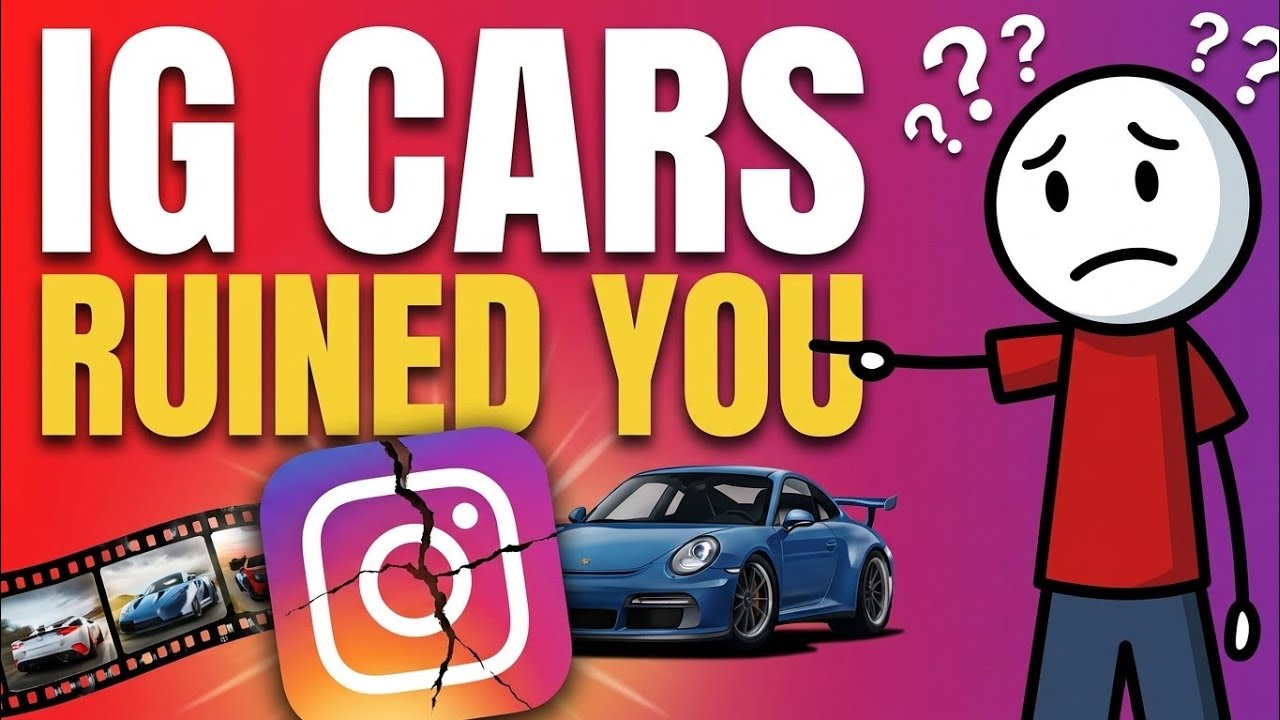 Your are  the Instagram Car Reels Addict Guy