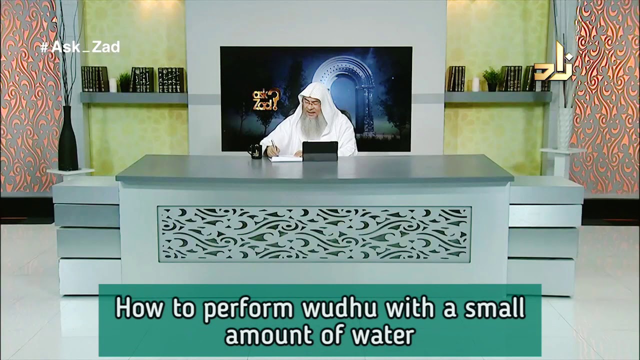 How to perform wudu with a small amount of water? - Assim al Hakeem