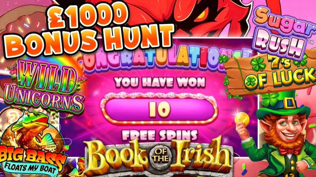 Tuesday Slot Time With Lucky Devil - &pound;1000 Bonus Hunt 🎰💥