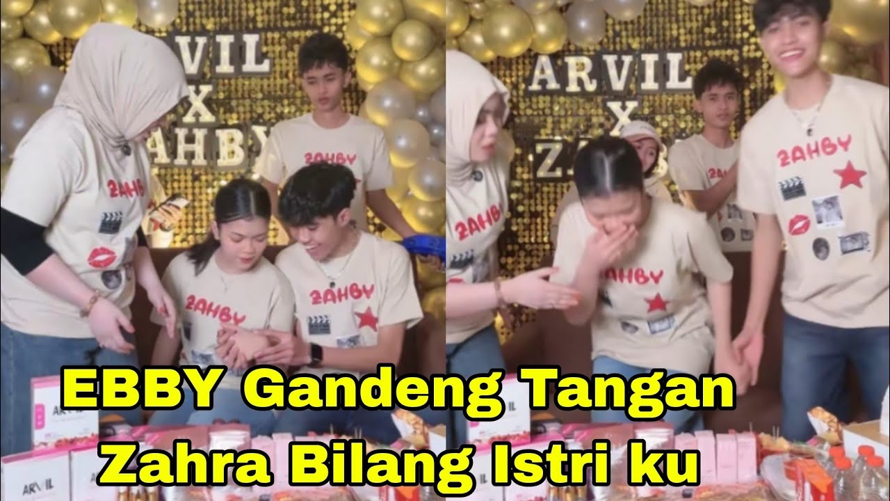 EBBY GANDENG TANGAN ZAHRA, BILANG ISTRI KU