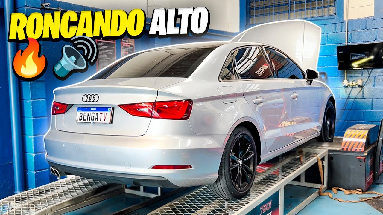 O CLIENTE INVESTIU 4 MIL REAIS NO AUDI A3 1.8 TURBO E GANHOU MAIS DE 50 CAVALOS