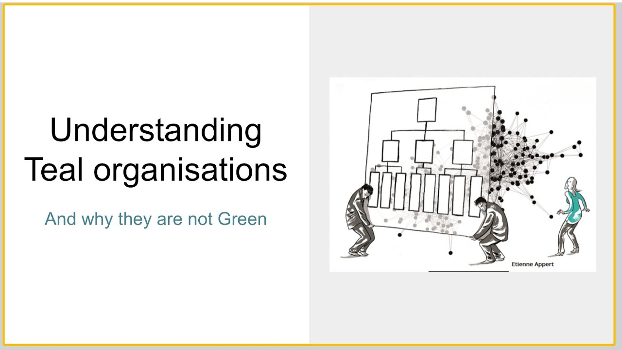 Frederic Laloux: Understanding Teal Organisations, and why they are NOT Green