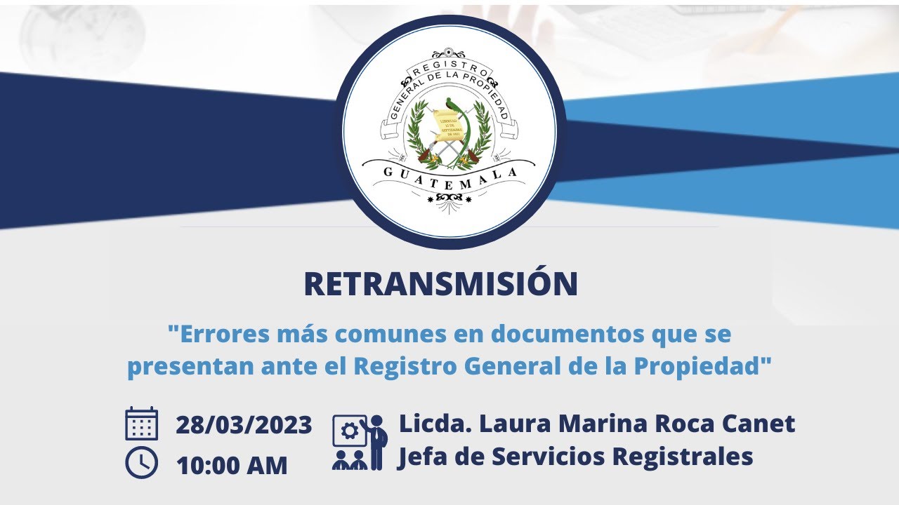 Retransmisión: Errores más comunes en documentos que se presentan ante el RGP.