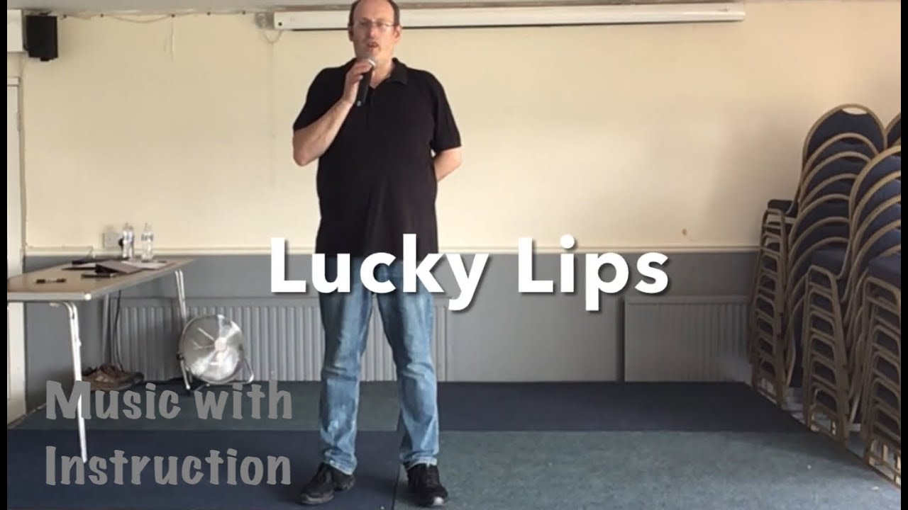 УРОК 37 ДЛЯ НАЧИНАЮЩИХ — Lucky Lips — Часть 2 — Музыка с устными инструкциями