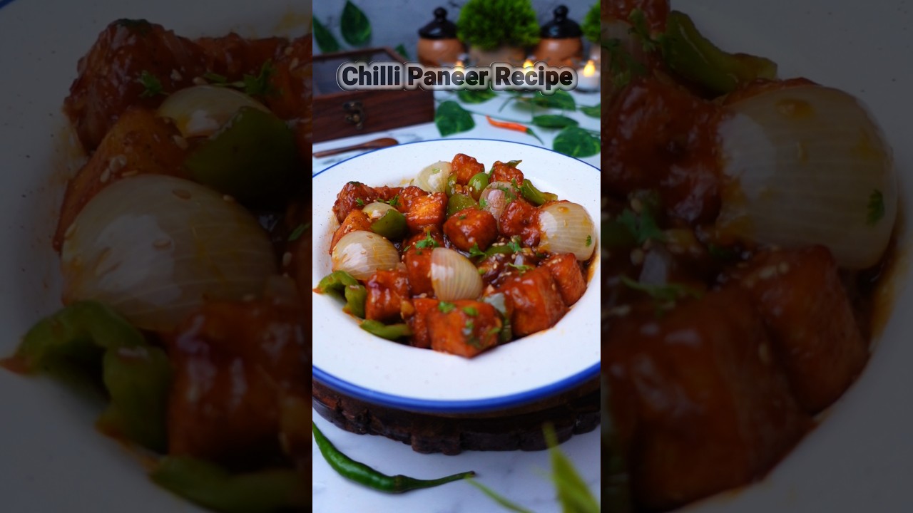 The Ultimate Chilli Paneer | Easy Veg Starter 🤤