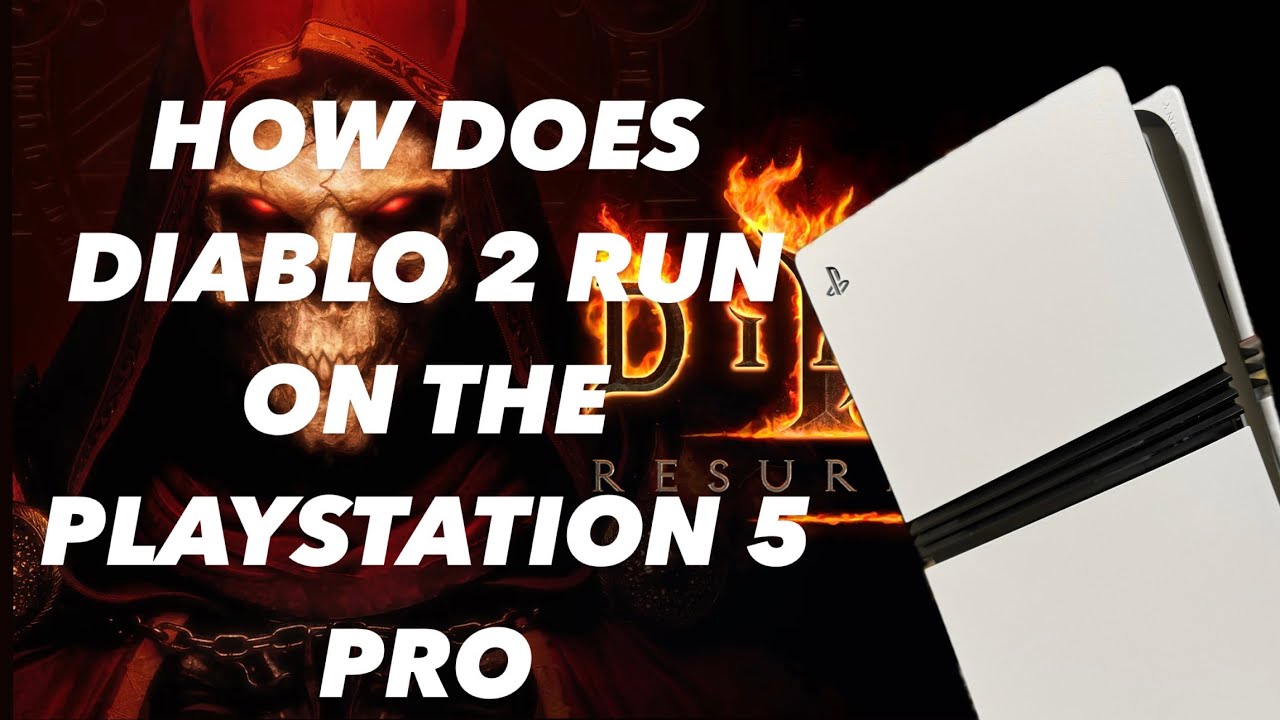 Тестирование Diablo 2 Resurreed на PS5 Pro