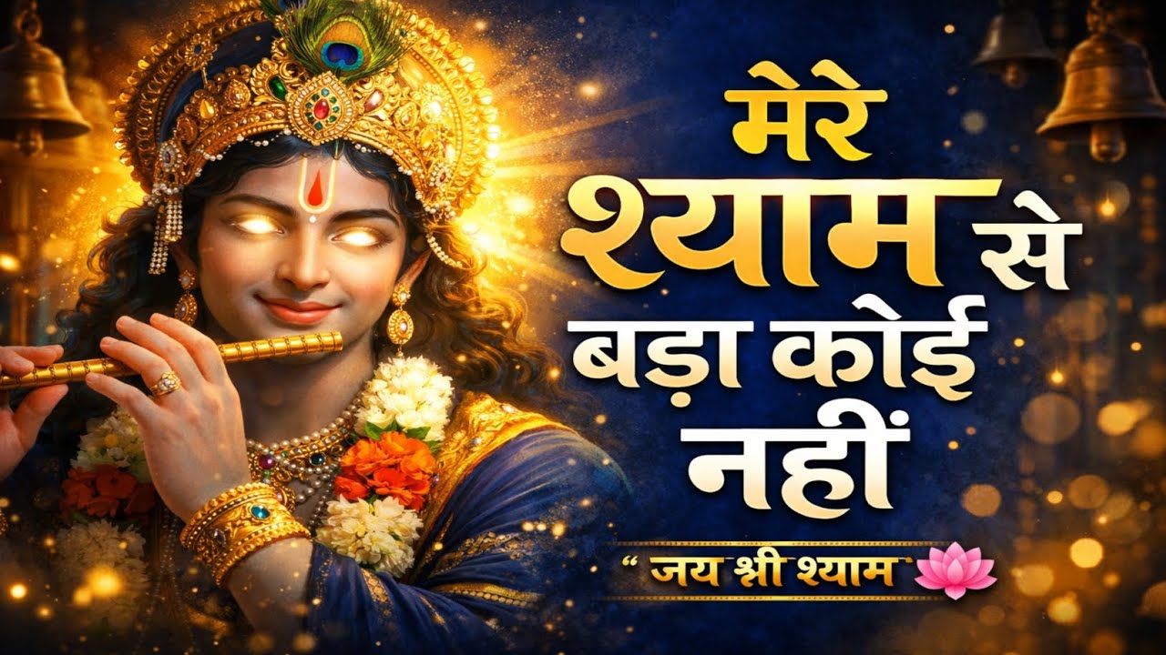 मेरे श्याम से बड़ा कोई नहीं | Mere Shyam Se Bada Koi Nahi | Krishna Bhajan | Devotional Song 