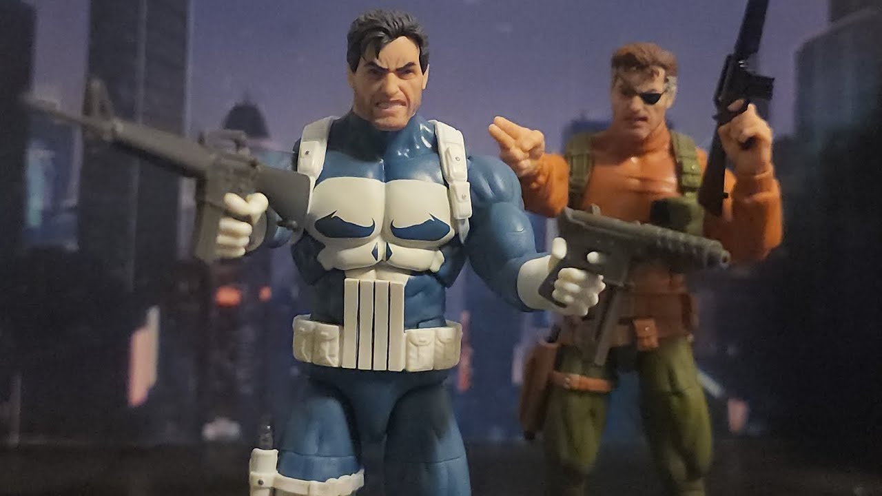 Marvel Legends Gamerverse Punisher and Nick Fury 2 pack action figure review 🤔 