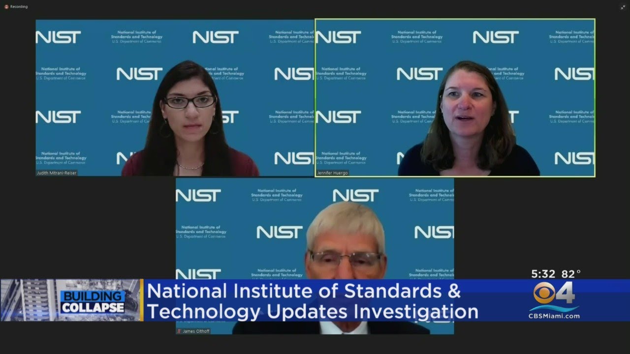 NIST Updates Investigation Into Surfside Condo Collapse