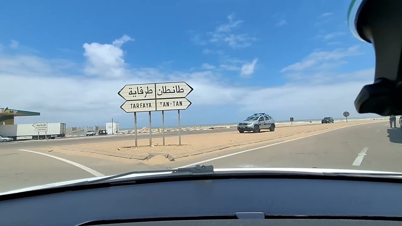 Morocco Road Trip Timelapse - Laâyoune to Agadir