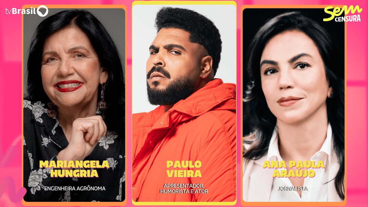 🔴 SEM CENSURA RECEBE PAULO VIEIRA, ANA PAULA ARAUJO E MARIANGELA HUNGRIA