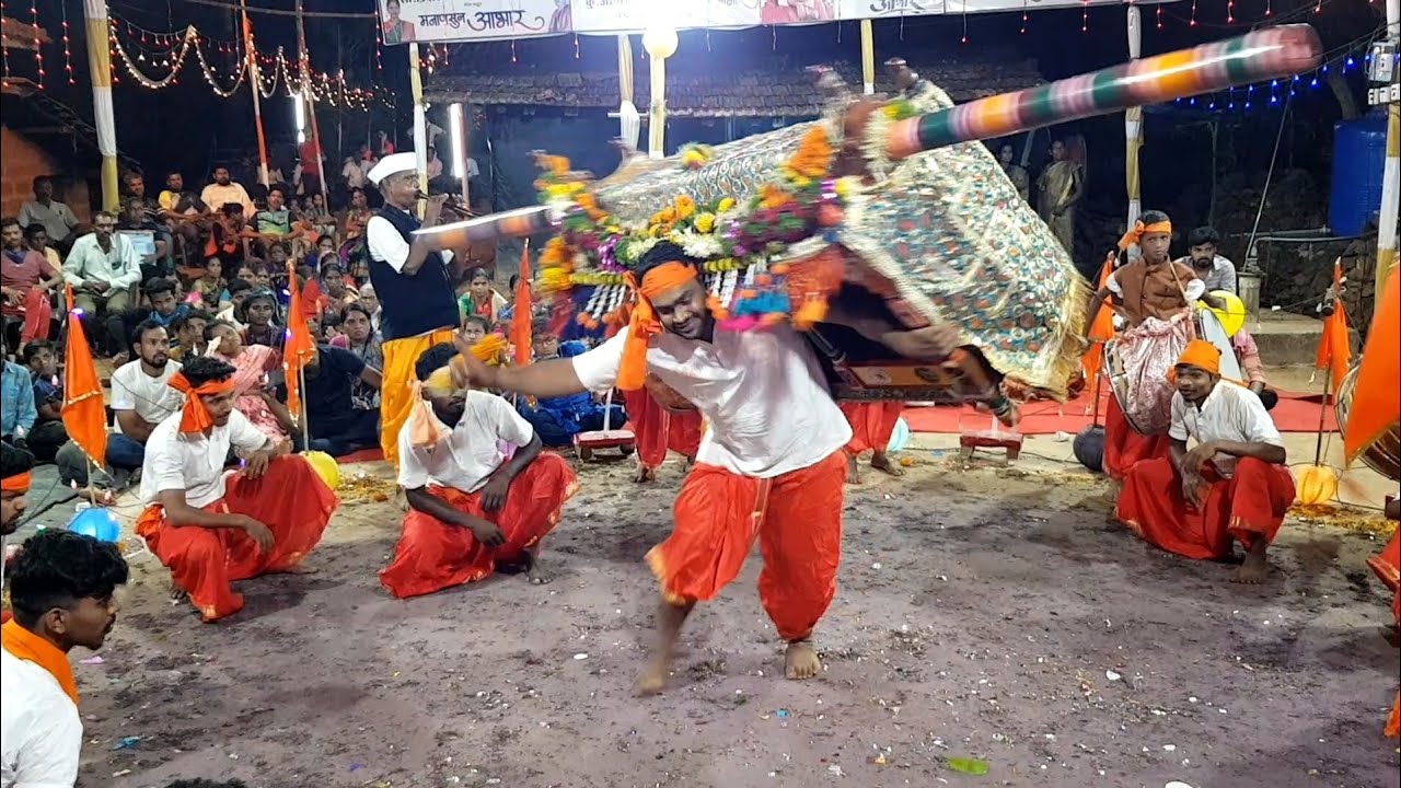 वाघजाई पालखी नृत्य पथक तनाळी | कोकण बुक | palkhi nruty sprdha