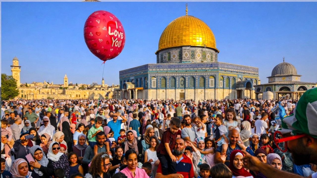 “The Last Eid ul Fitr at Al Aqsa Mosque | Peace, Prayer & Unity”