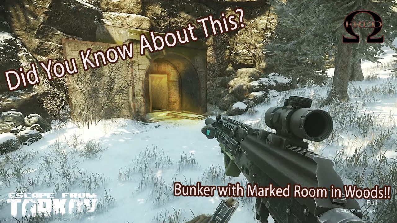 Escape From Tarkov: Bunker with Marked Room on Woods?!?