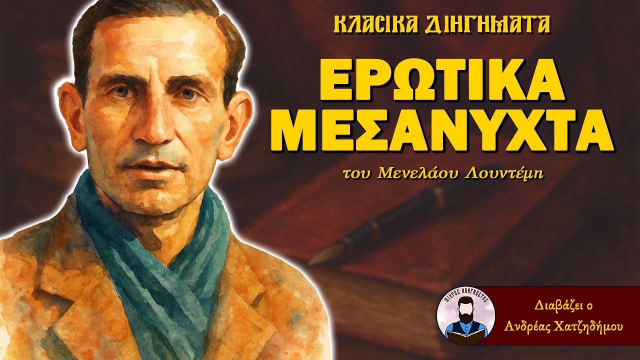 Ερωτικά Μεσάνυχτα - Μενέλαος Λουντέμης | Ο Ανδρέας Διαβάζει Κλασικά Διηγήματα