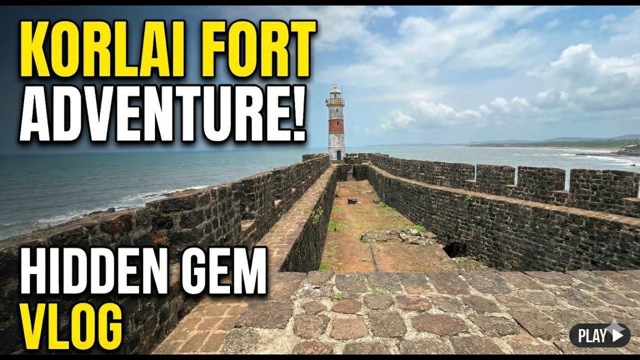 Korlai Fort #trekking | Exploring Kokan #kokantrip #raigad #djimini4pro #trending #vlog