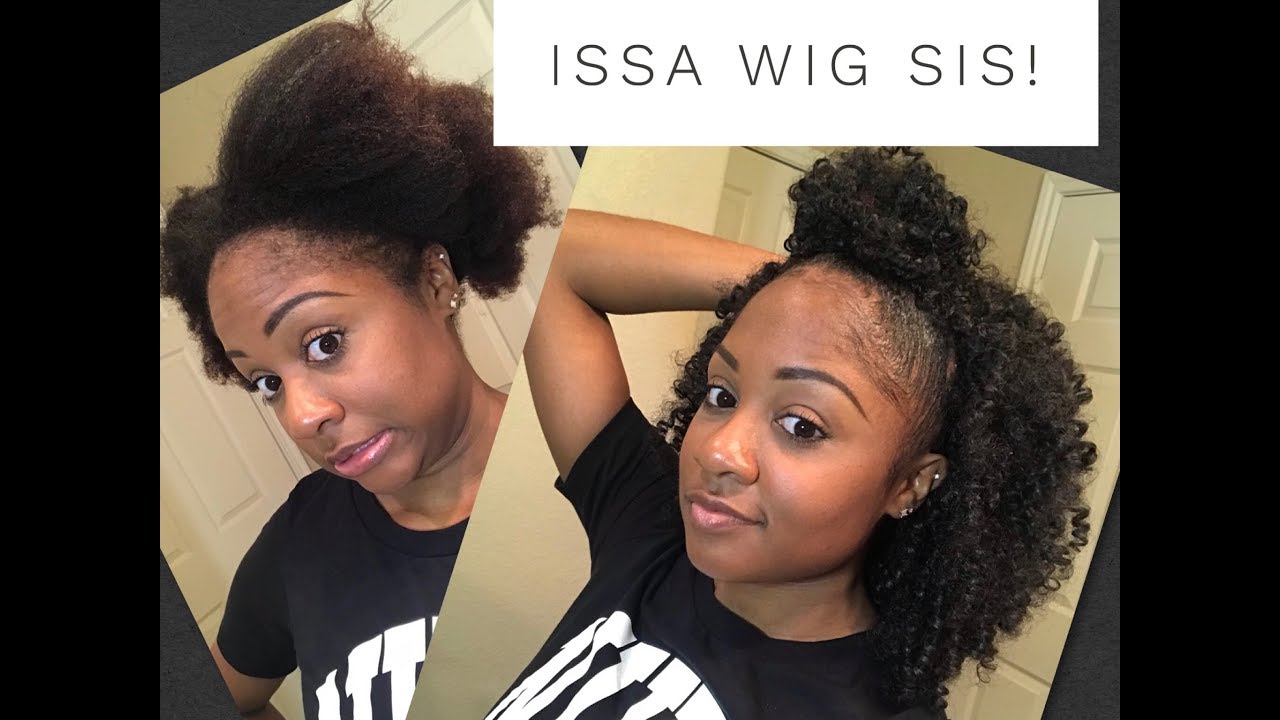 Issa Wig Sis!! | OUTRE Big Beautiful Hair 4a | HalfWig Slay