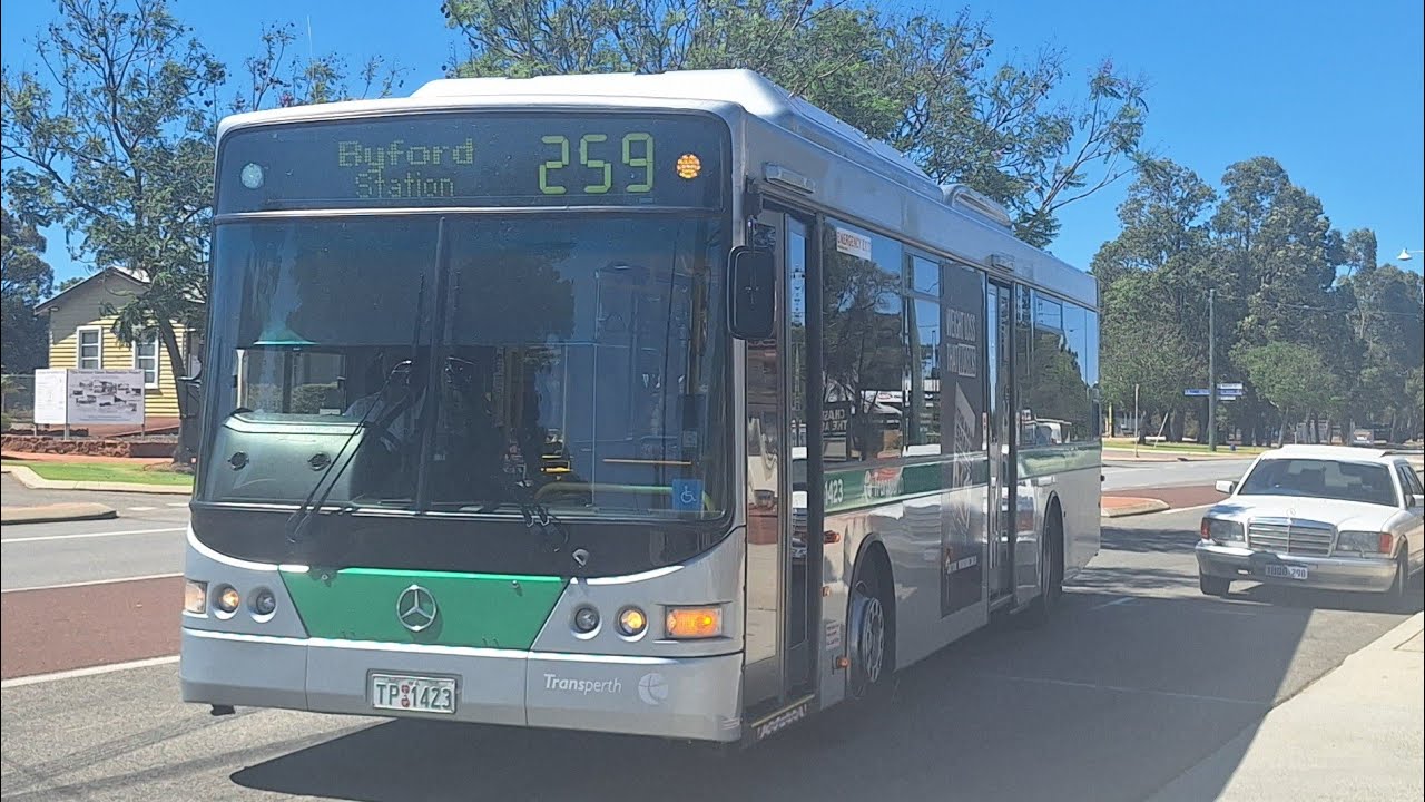 [Shortened 252] Transperth Bus Route No. 259 (TP1423) Mundijong Town Centre to Byford Station
