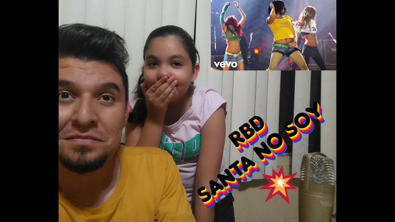 Vocal Coach (e hija) REACCIONAN a RBD - SANTA NO SOY (LIVE IN RIO)