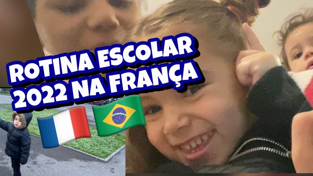 PRIMEIRO DIA DE AULA DE 2022//ESCOLA NA FRAN&Ccedil;A