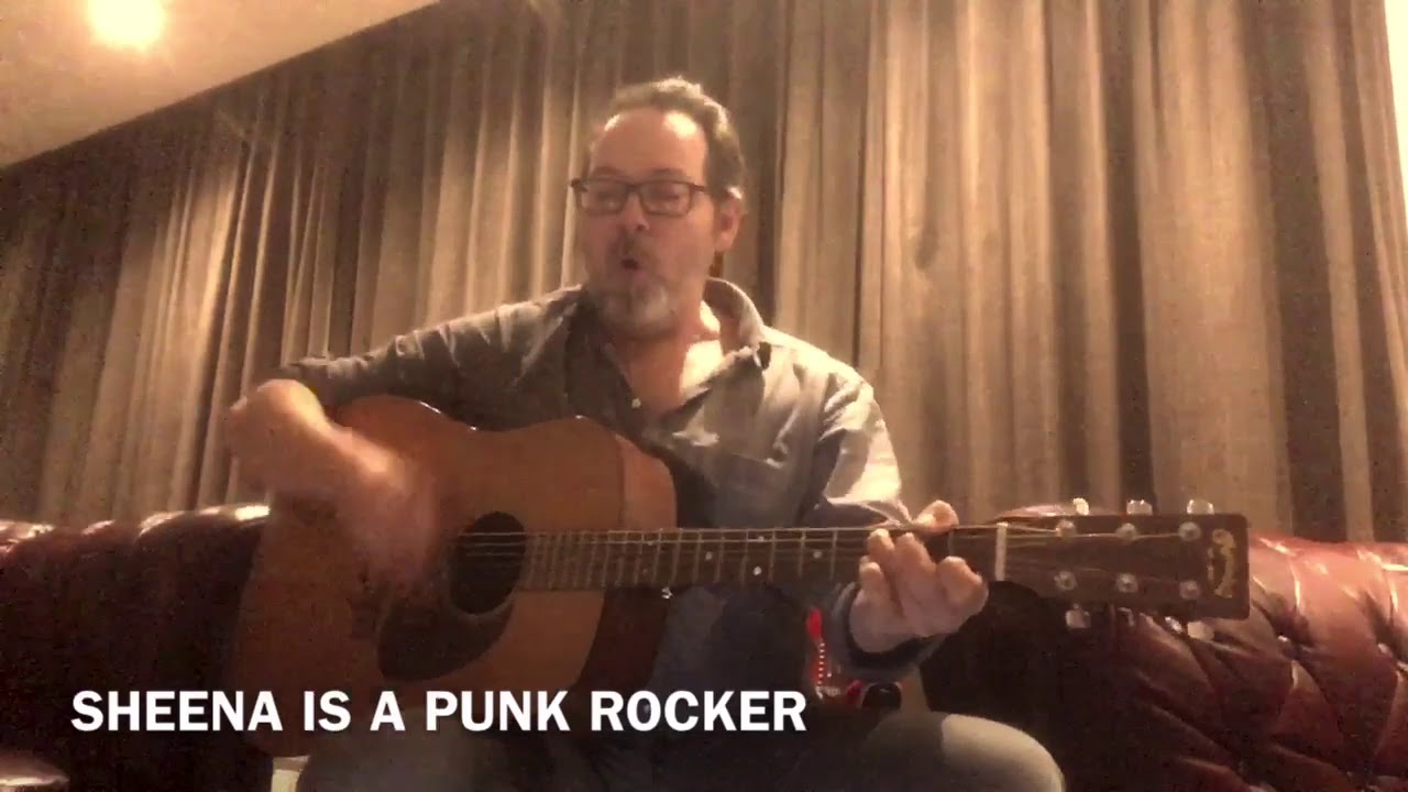 Sheena Is A Punk Rocker - The Ramones Acoustic Cover