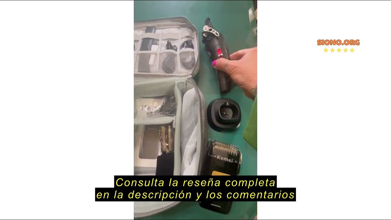 Reseña del KEMEI Cortapelos Profesional, Recortador de Pelo/Barba, Set de Afeitado para Hombre, Cort