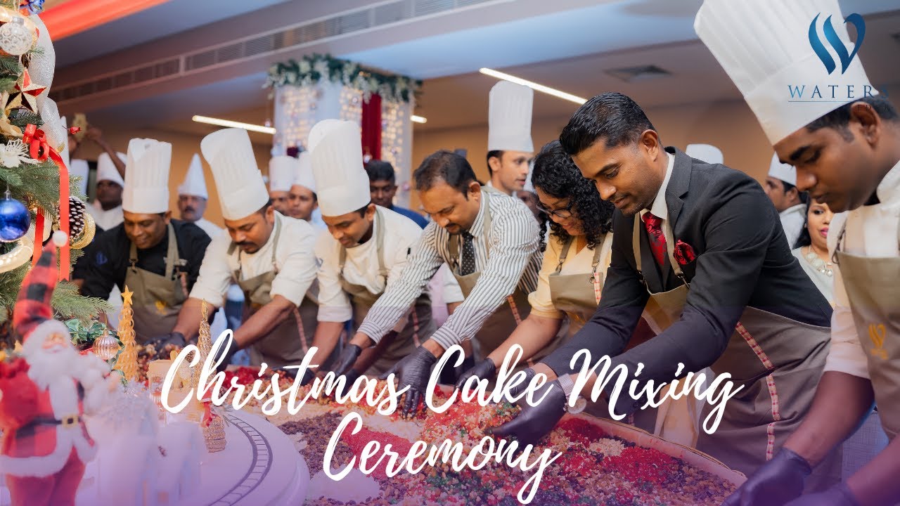 Christmas Cake Mixing Ceremony 2024 | Waters Edge