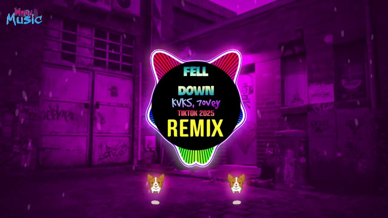KVKS,7ovey - FELL DOWN - MONTAGEM (Remix Tiktok 2025 Phonk) || Funk Chinese Hot Douyin DJ抖音热播版