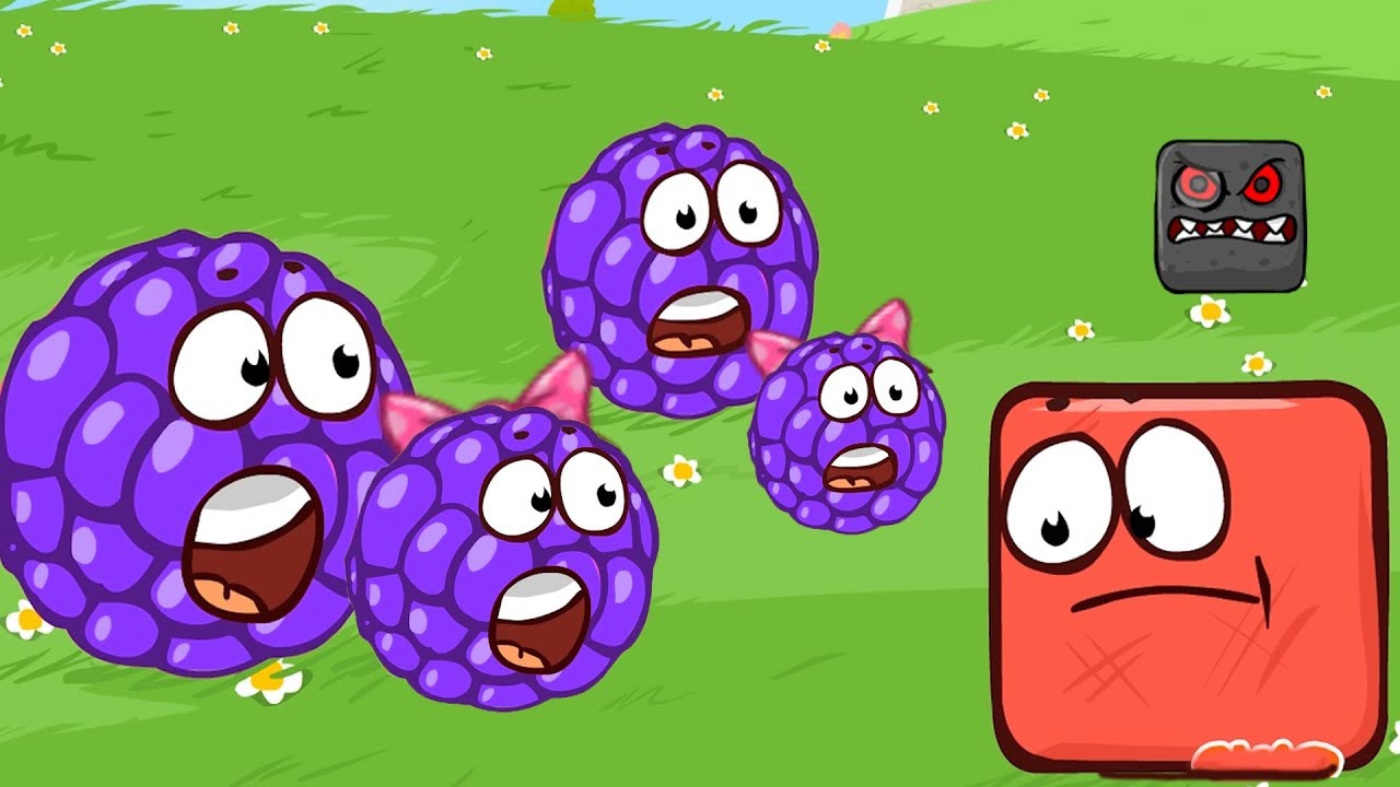 Girlfriend Bilberry Ball plays Red Ball 4 all levels of Volume 1 with BOSS