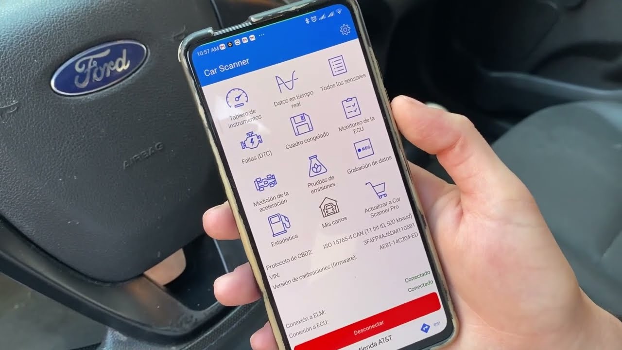 Conectar Escaner ELM 327 a tu auto via Bluetooth Facil y Sencillo Usando Car Scanner. AGDI