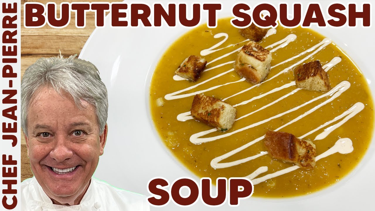 My Favourite Thanksgiving Soup Thanksgiving Recipe | Chef Jean-Pierre
