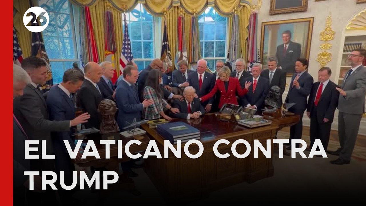 🇺🇸 EL VATICANO CONTRA LOS PASTORES DE TRUMP | León XIV criticó la oración en la Oficina Oval