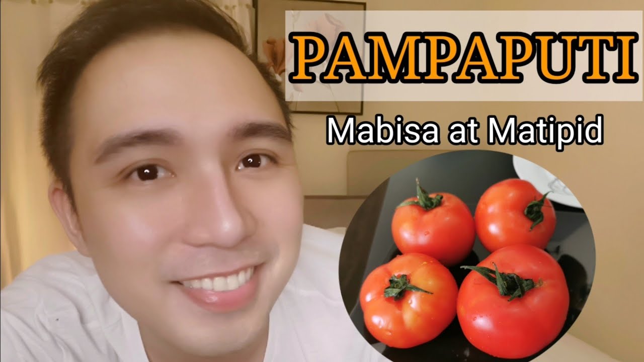 Kamatis! Pampaputi at Pampakinis ng Mukha || Matipid at Mabisa